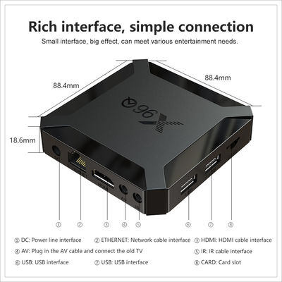 Khách hàng 4k IPTV Smart Box Allwinner H313 Android 10 TV Box